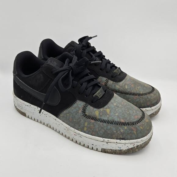 Nike Air Force 1 Crater Black Photon Dust Men\'s Size 9.5 CZ1524-002 Sneakers main image 5